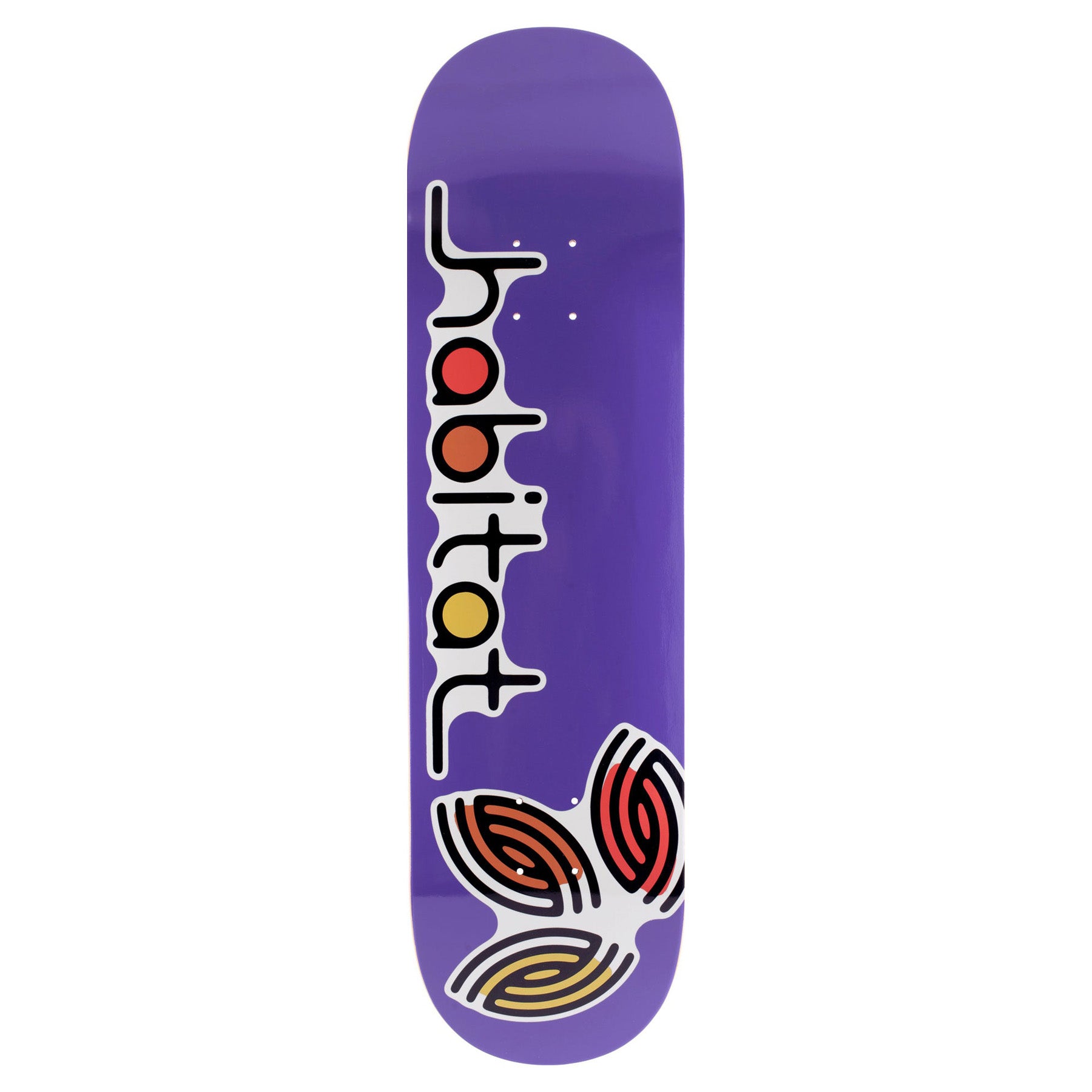 Habitat Trillium Deck Purple 8.25"