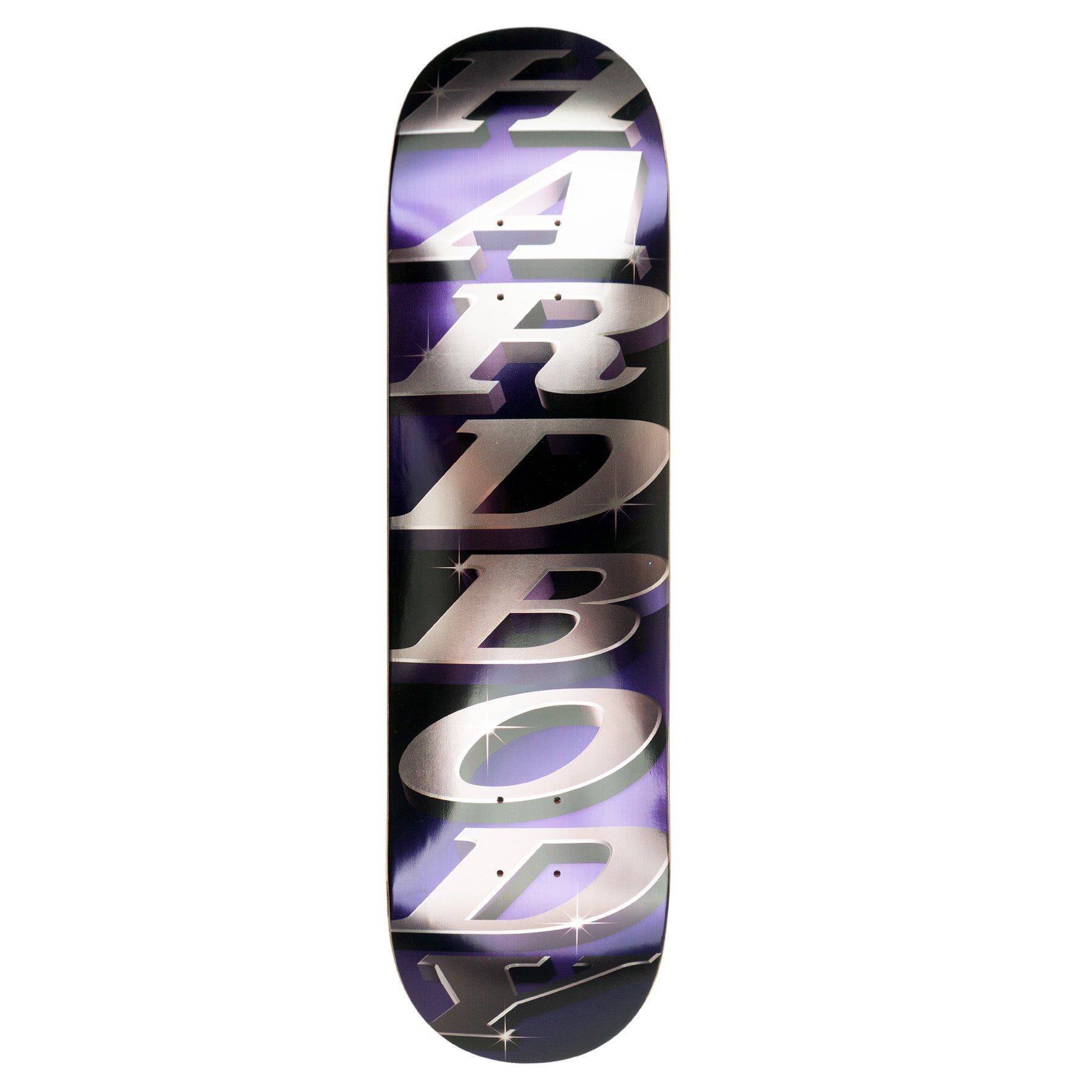 Hardbody Stacked Logo Foil Deck 7.75"