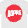 Hopps Sun Logo Tee White