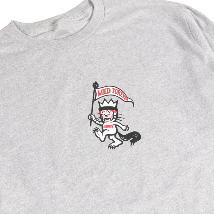Hopps Wild Forever Longsleeve Tee Heather Grey