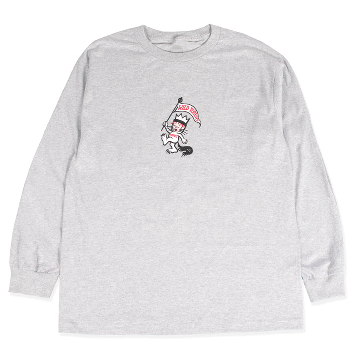 Hopps Wild Forever Longsleeve Tee Heather Grey