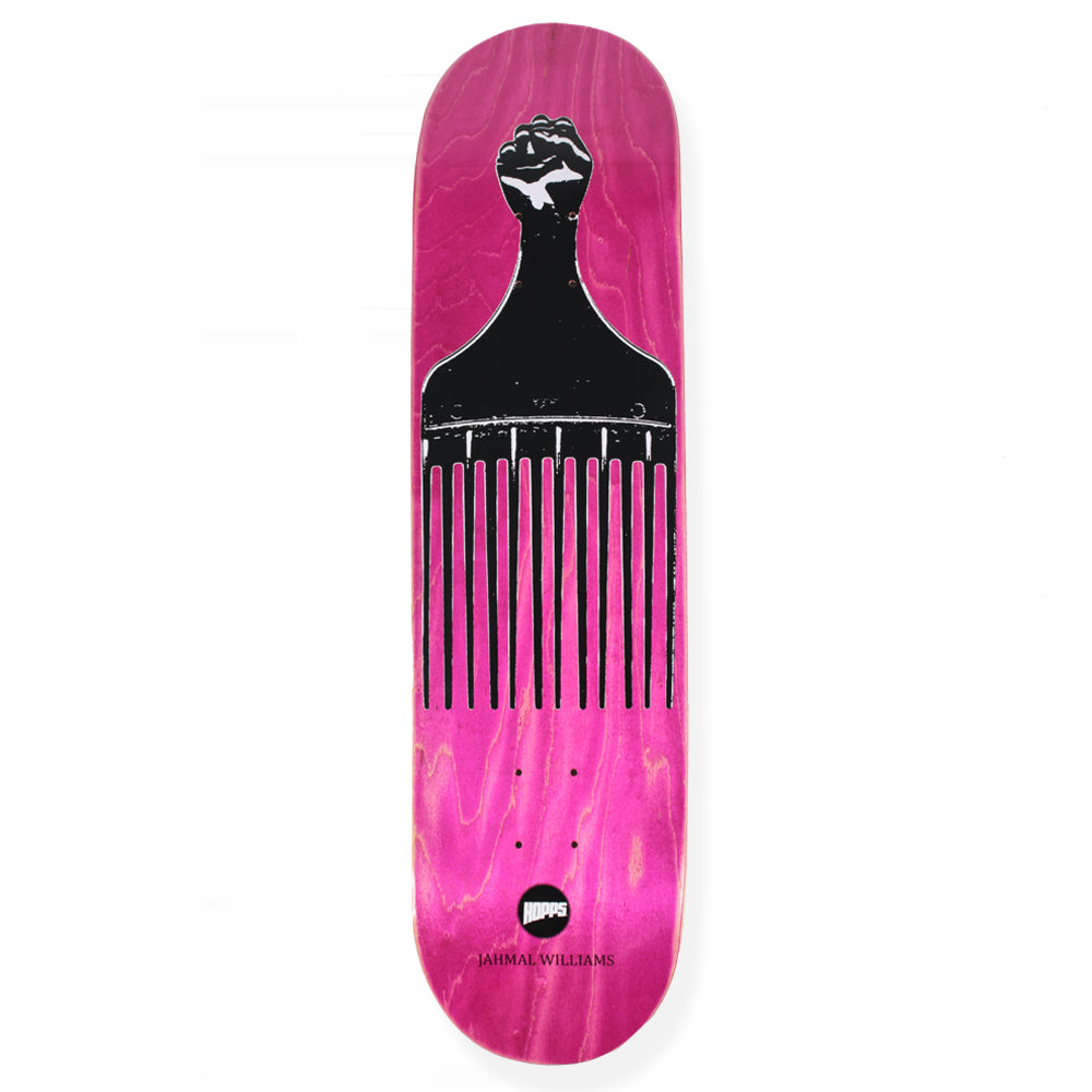 注目の福袋！ Jahmal Hopps Williams 8.87 Deck Pic Afro スケートボード