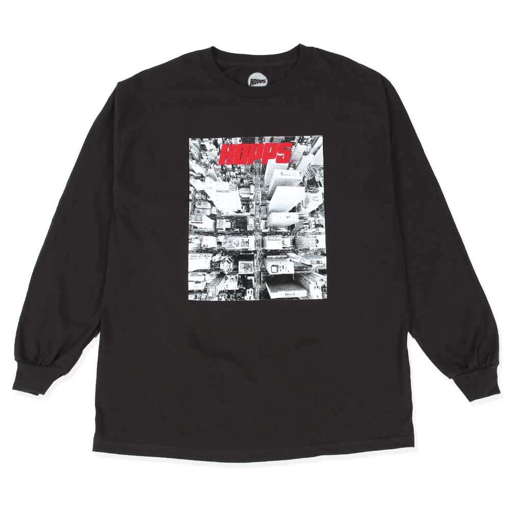 Hopps Midtown Longsleeve Tee Black