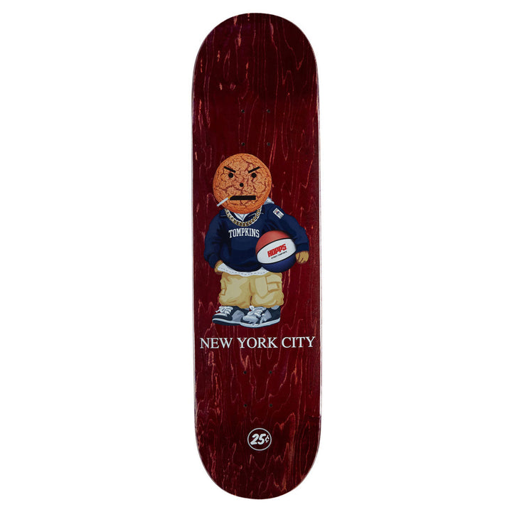 Hopps x Quartersnacks TF Snackman Deck 7.75" Assorted Stains