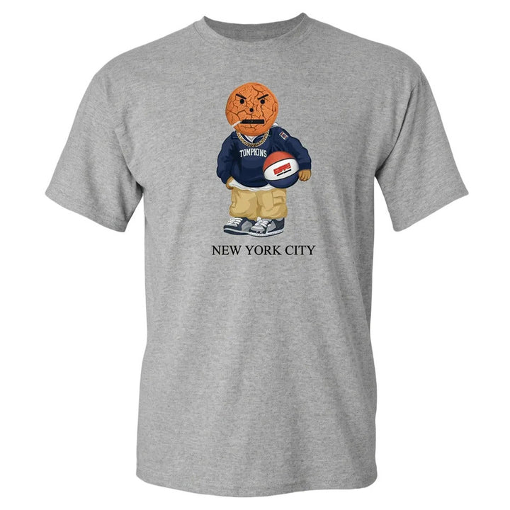 Hopps x Quartersnacks TF Snackman Tee Heather Grey