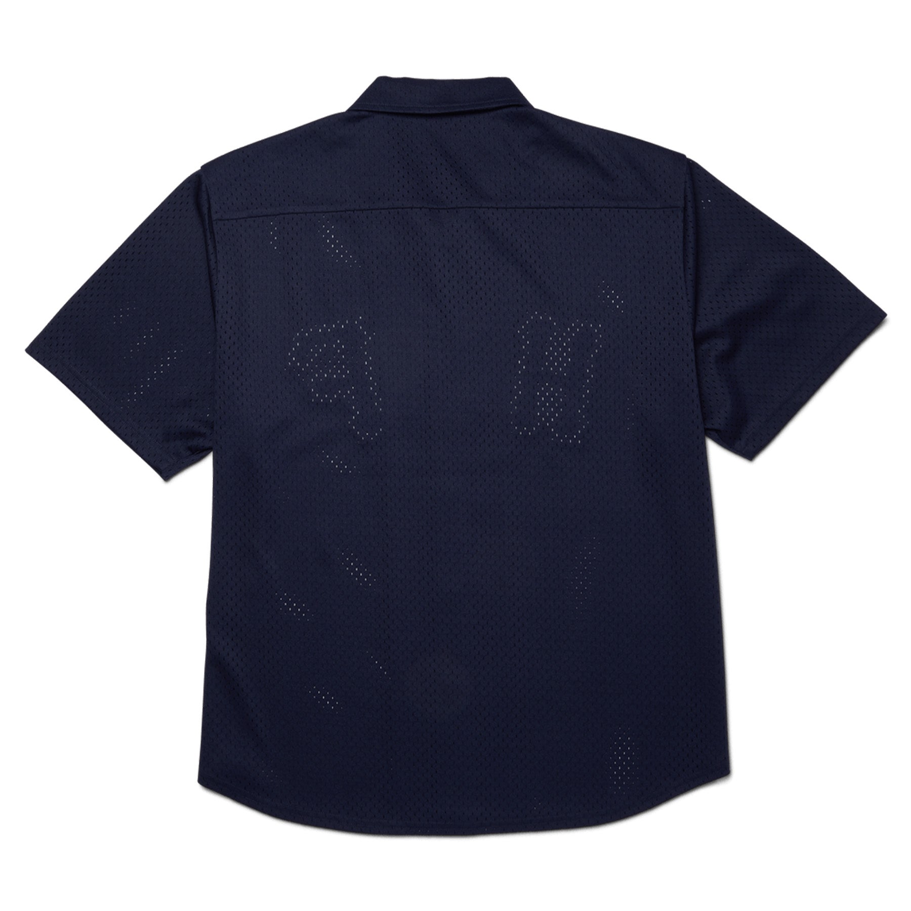 Huf Arch Mesh Button Up Navy