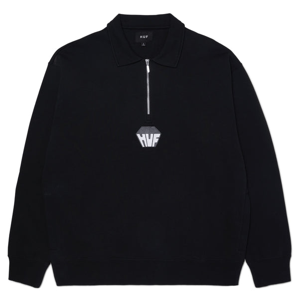 トップス huf LOWER BACK PROBLEMS ZIP CREW HUF（ハフ）の「LOWER BACK PROBLEMS ZIP CREW / HUF ハーフ