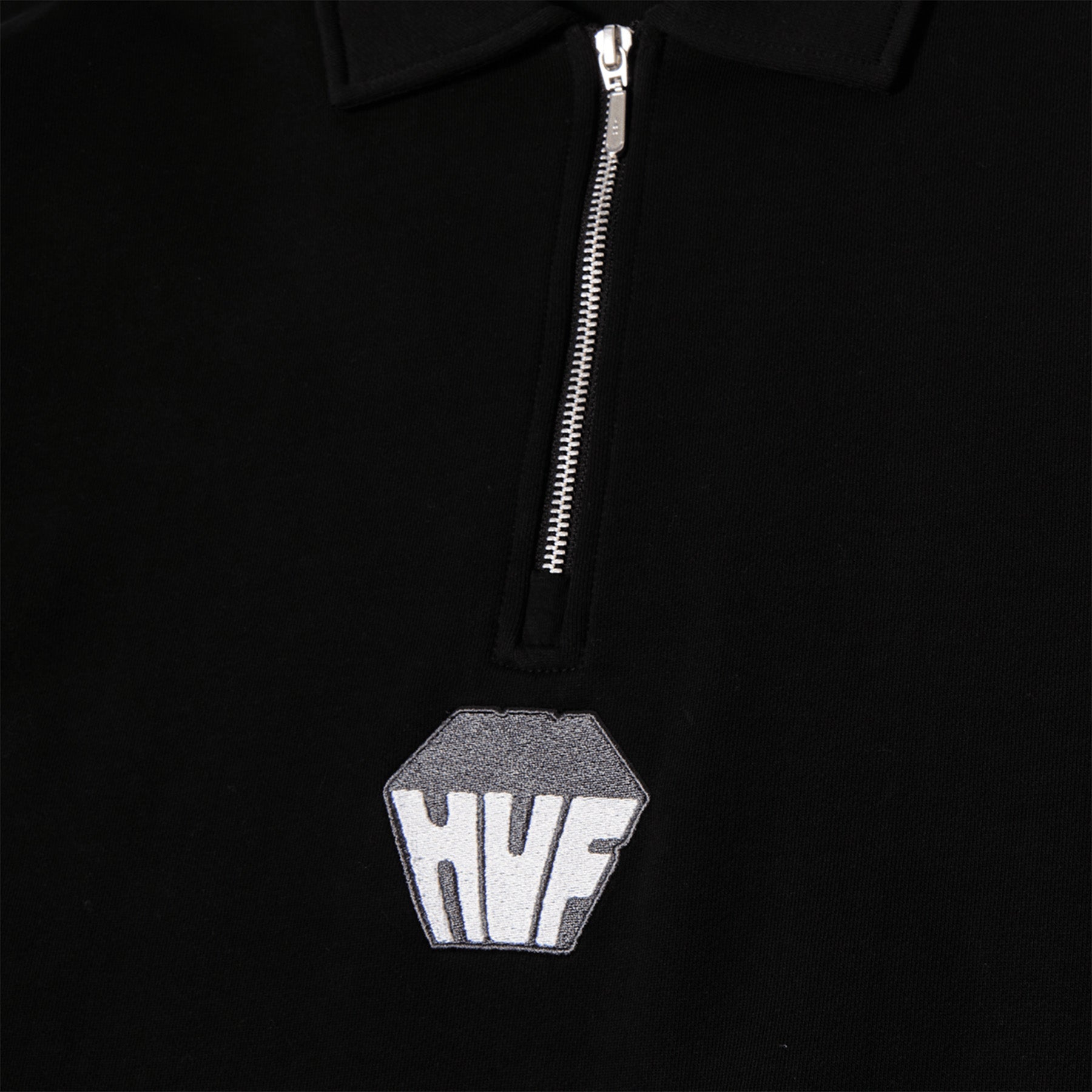 Huf Big Block 1/4 French Terry Top Black