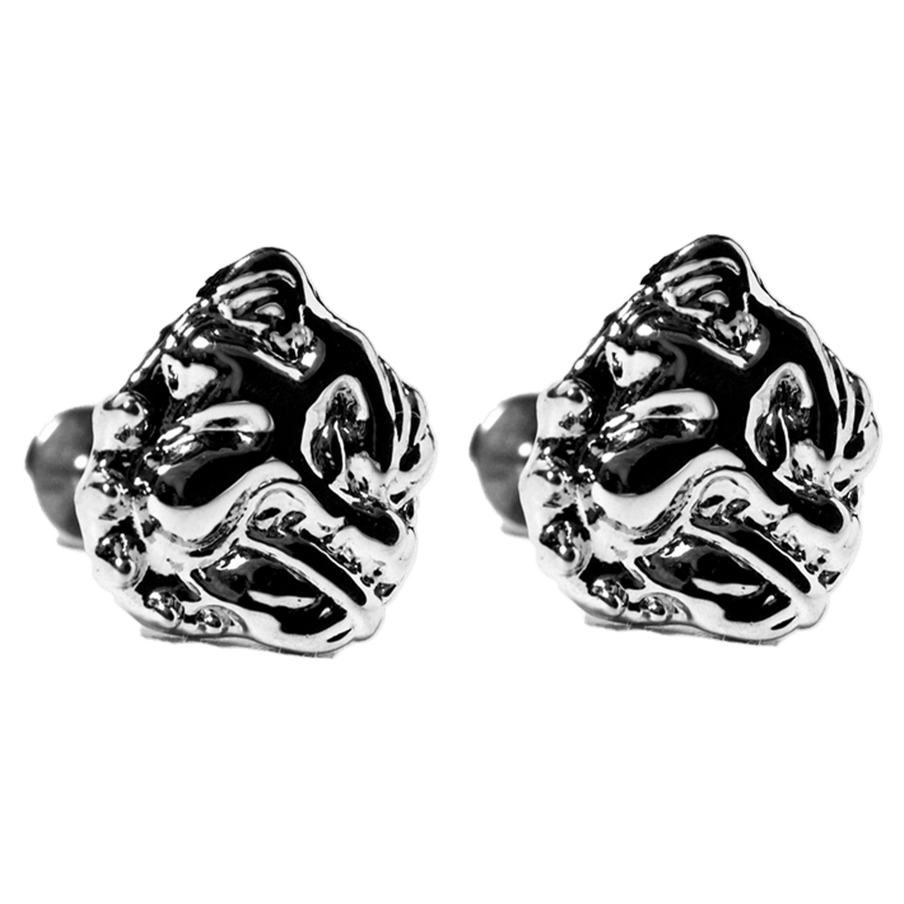 Huf Big Dawg Earrings Silver Stainless