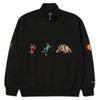 Huf Bledsoe Quarter Zip Sweatshirt Black