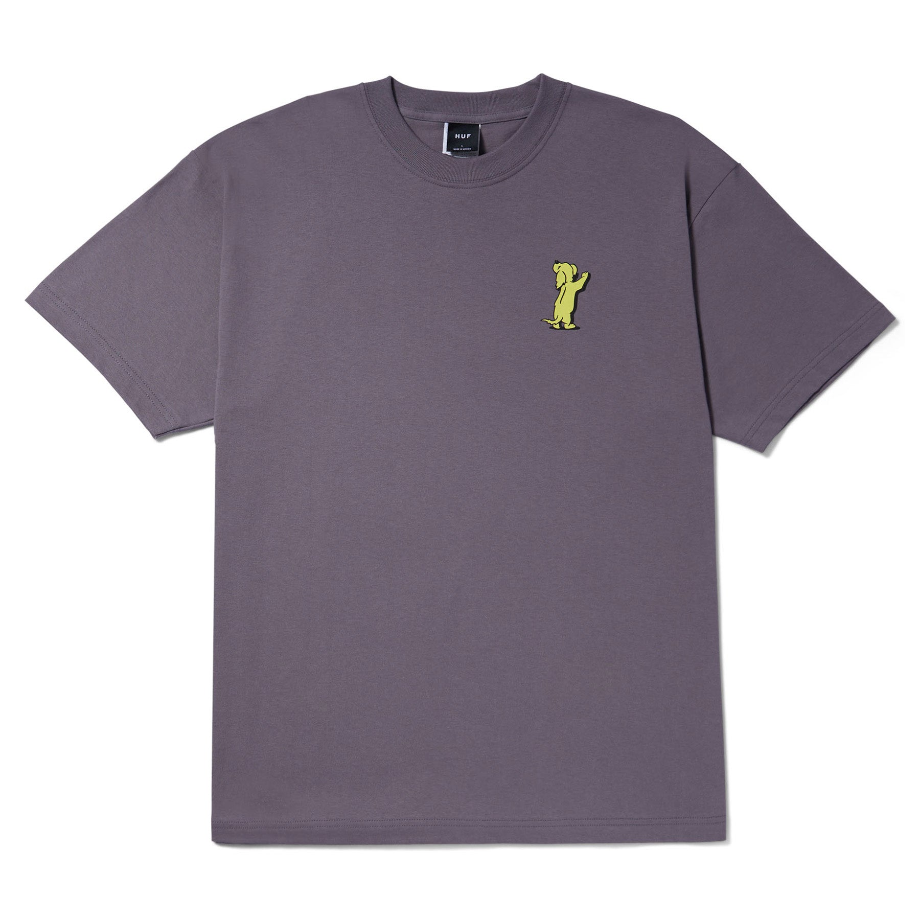 Huf Dog Sense Tee Light Plum