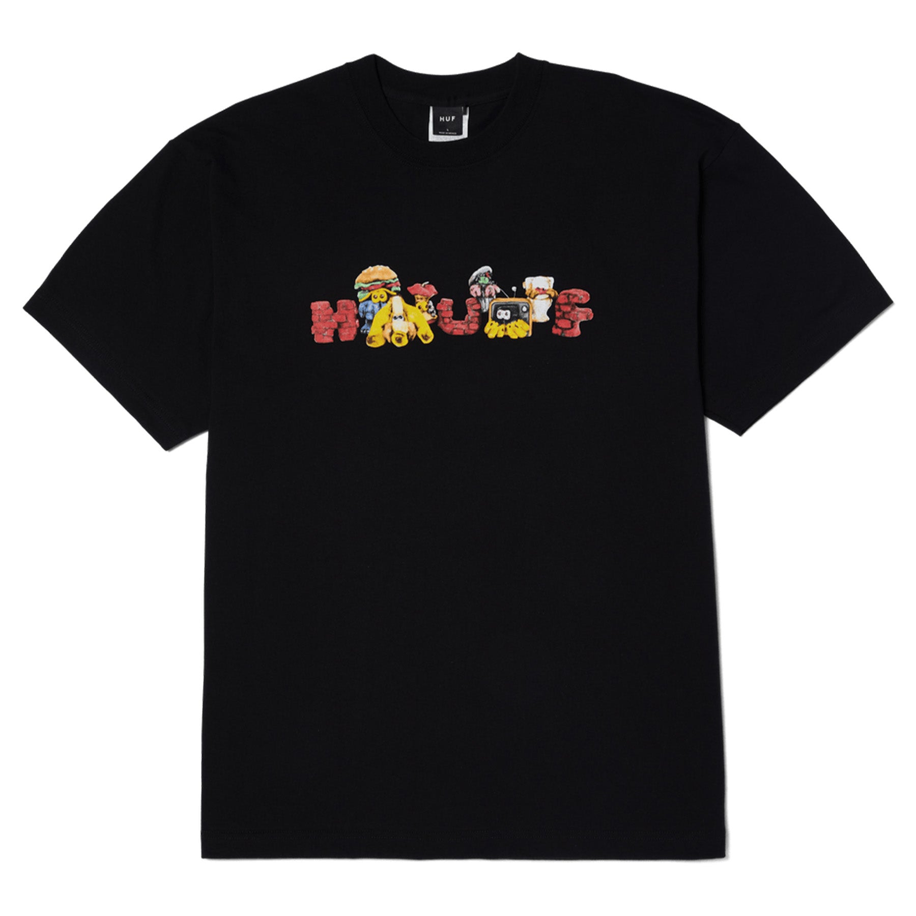 Huf Havecooth Tee Black