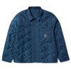 Huf Mason Reversible Shacket Oil Blue