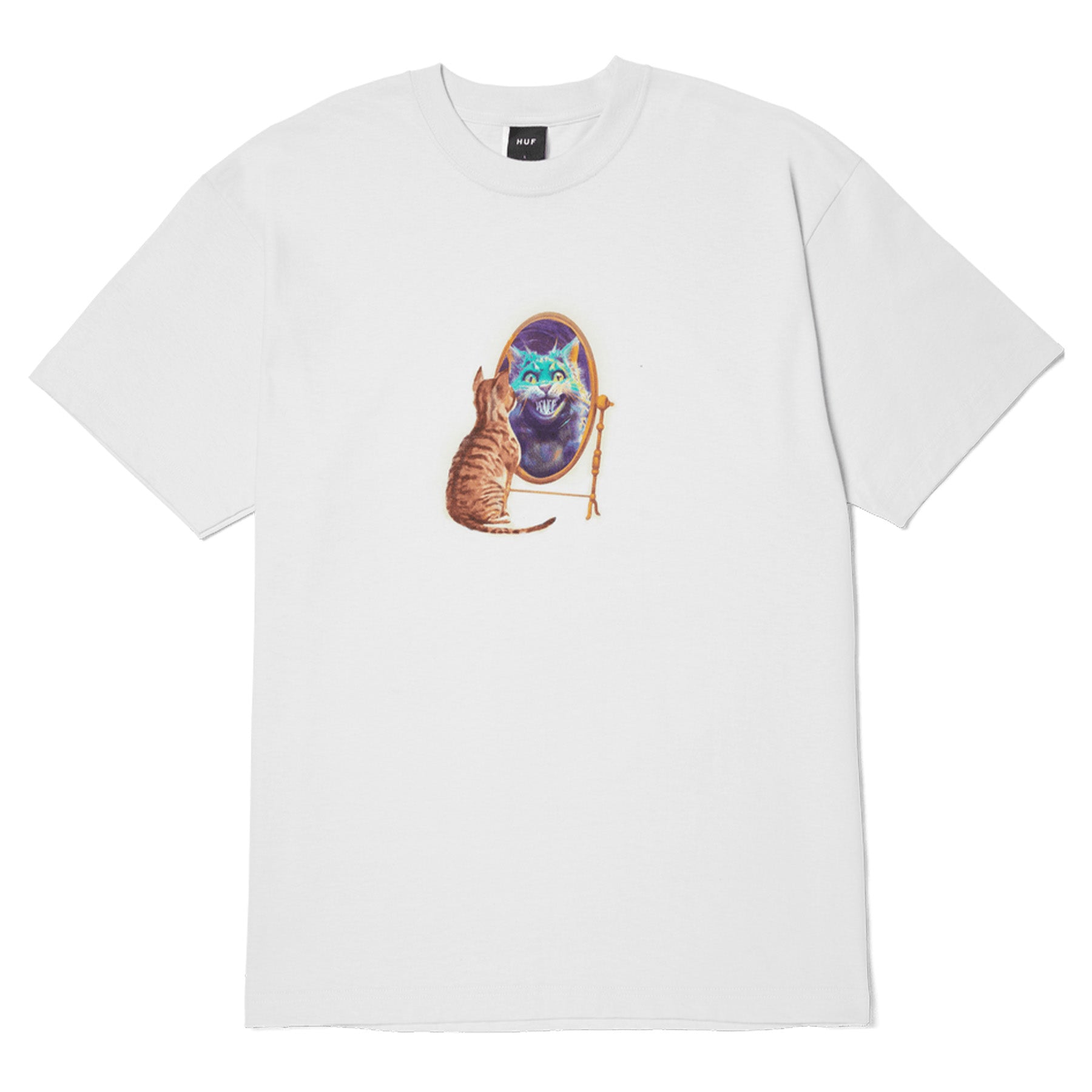 Huf Mirror Tee White