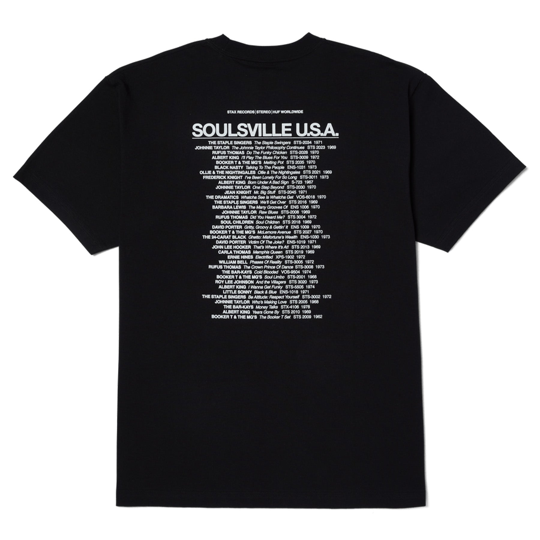 Huf Soulsville USA Tee Black