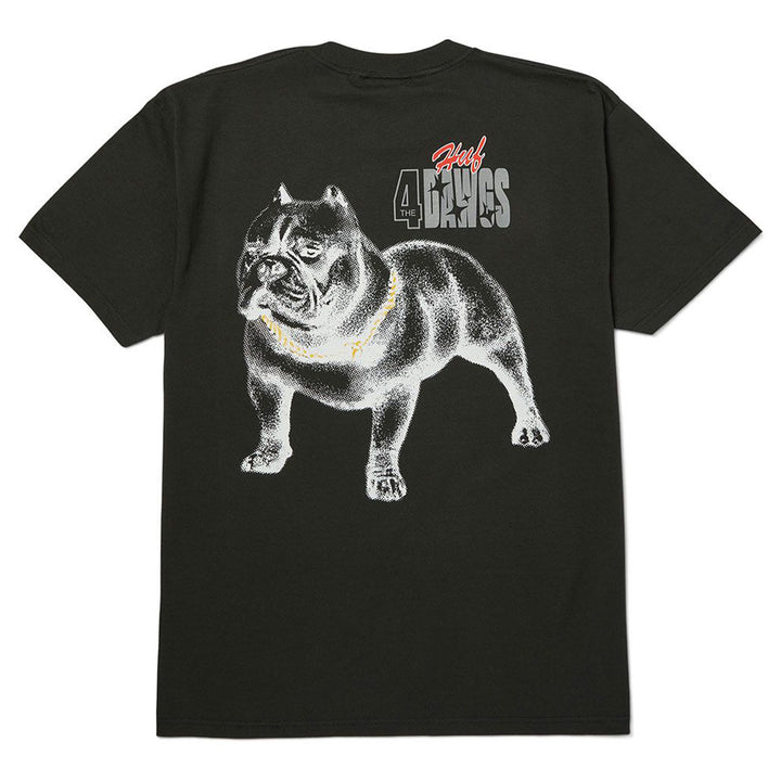 Huf 4 The Dawgs Tee Vintage Black