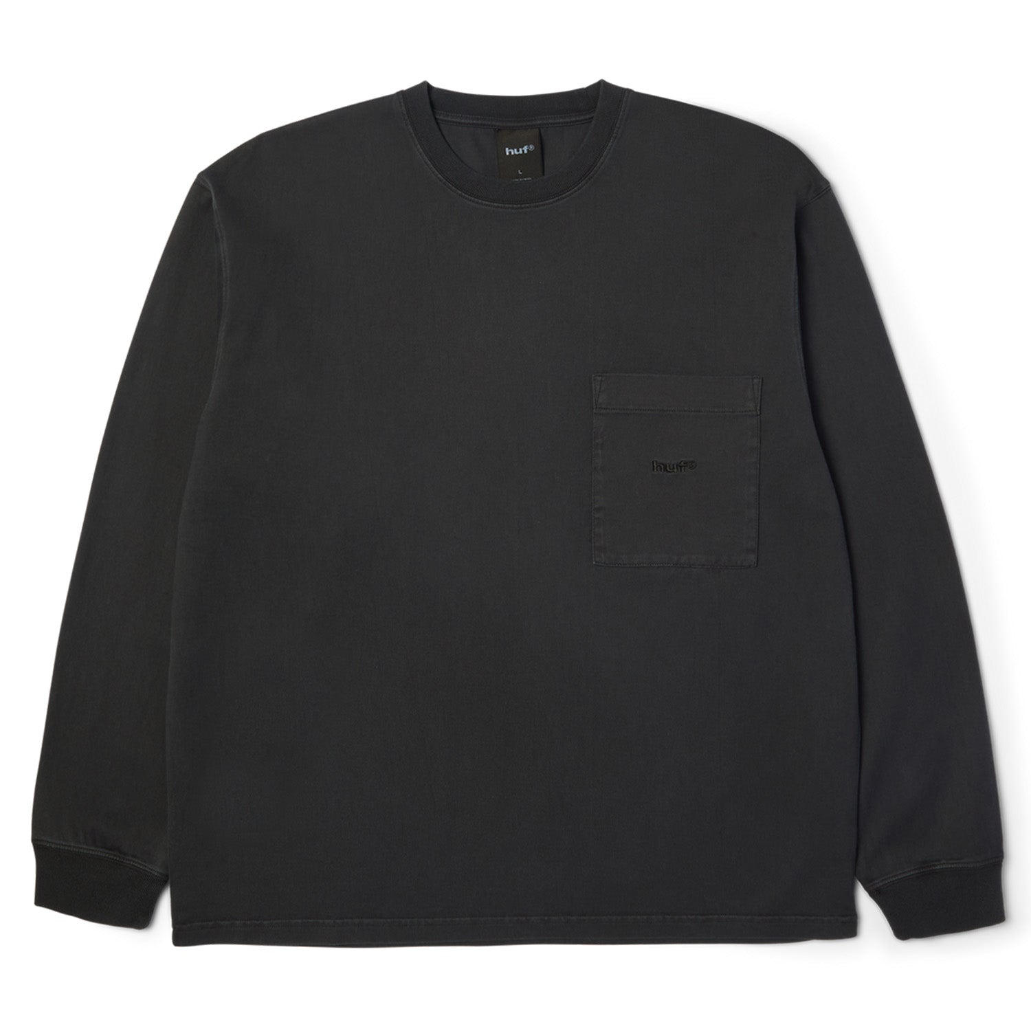 Huf 89 Heavyweight Knit Pocket Top Anthracite