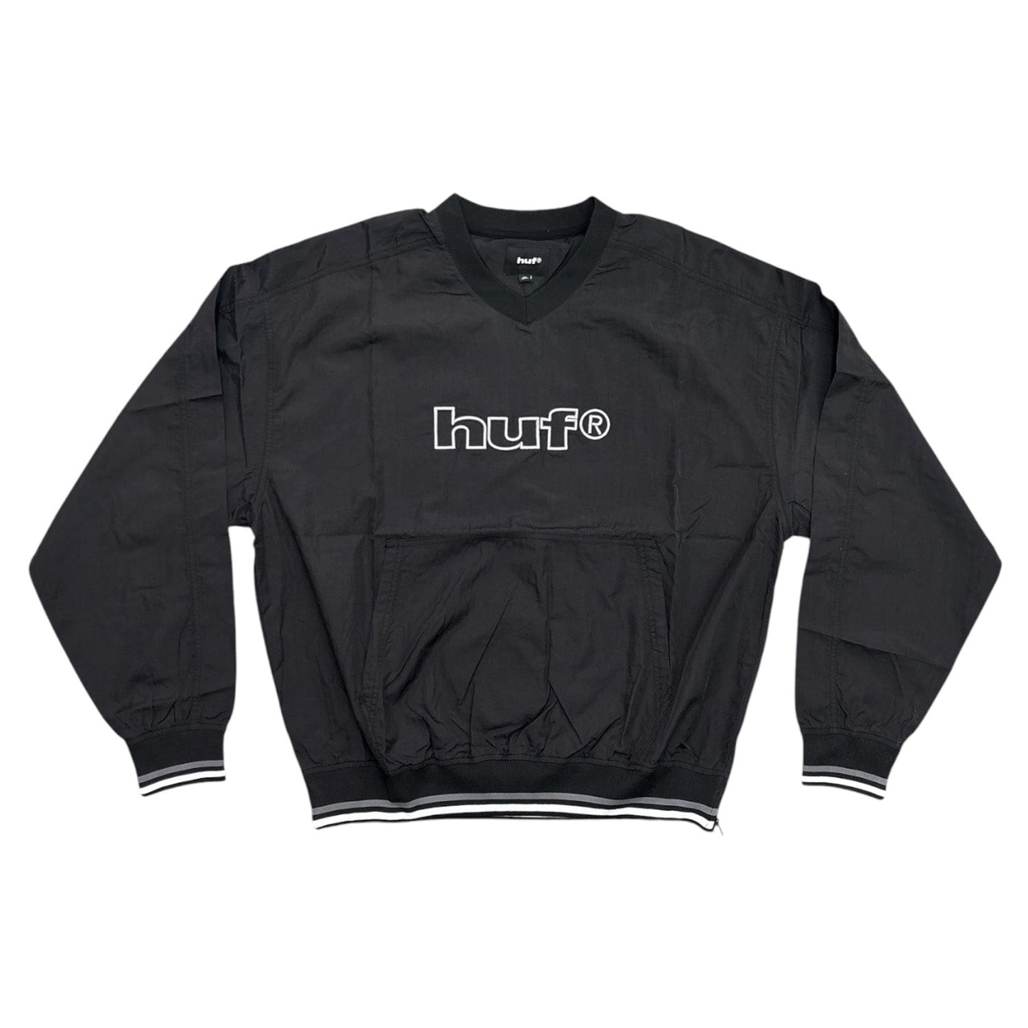 Huf 89 Pullover Windshirt Black