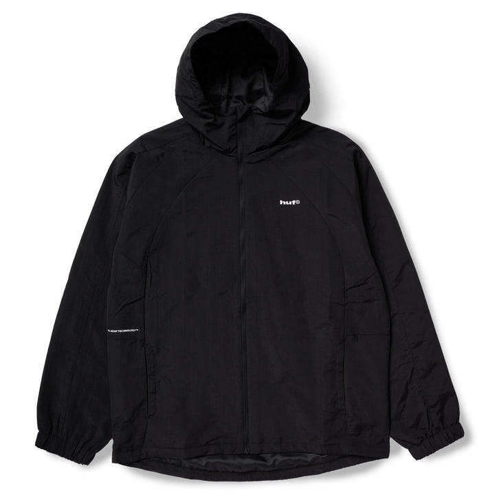Huf All Caps Shell Jacket Black