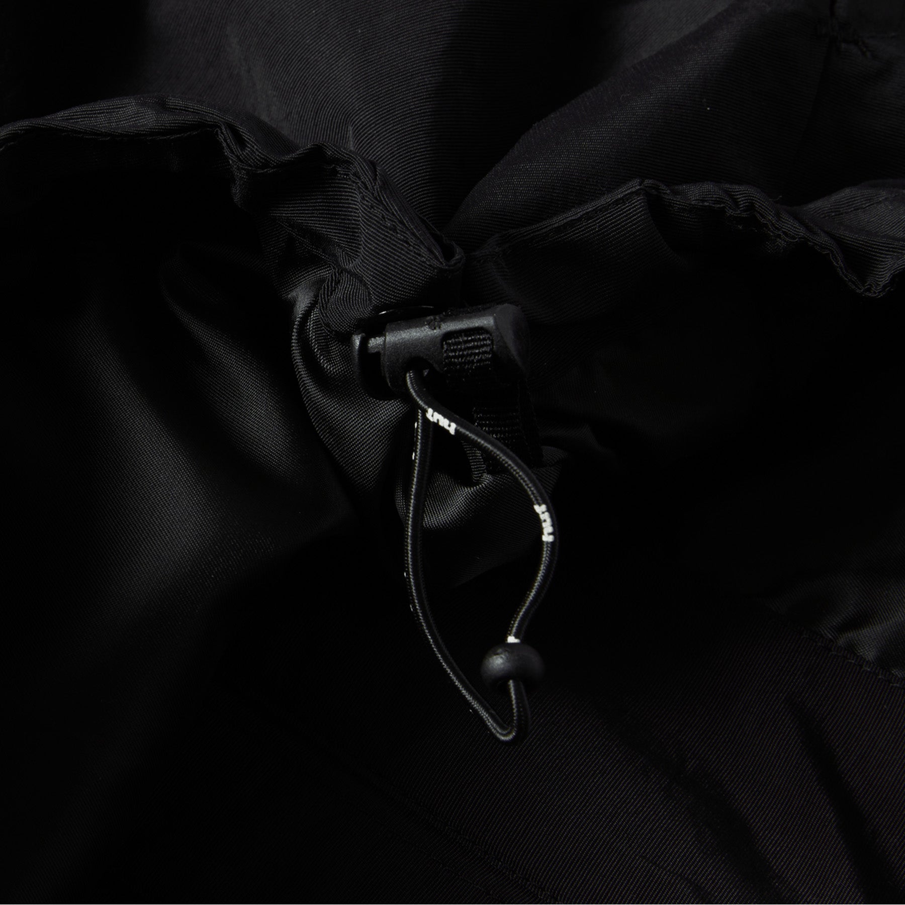 Huf All Caps Shell Jacket Black