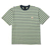 Huf Apollo Striped Knit Boxy Top Blue