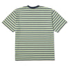 Huf Apollo Striped Knit Boxy Top Blue
