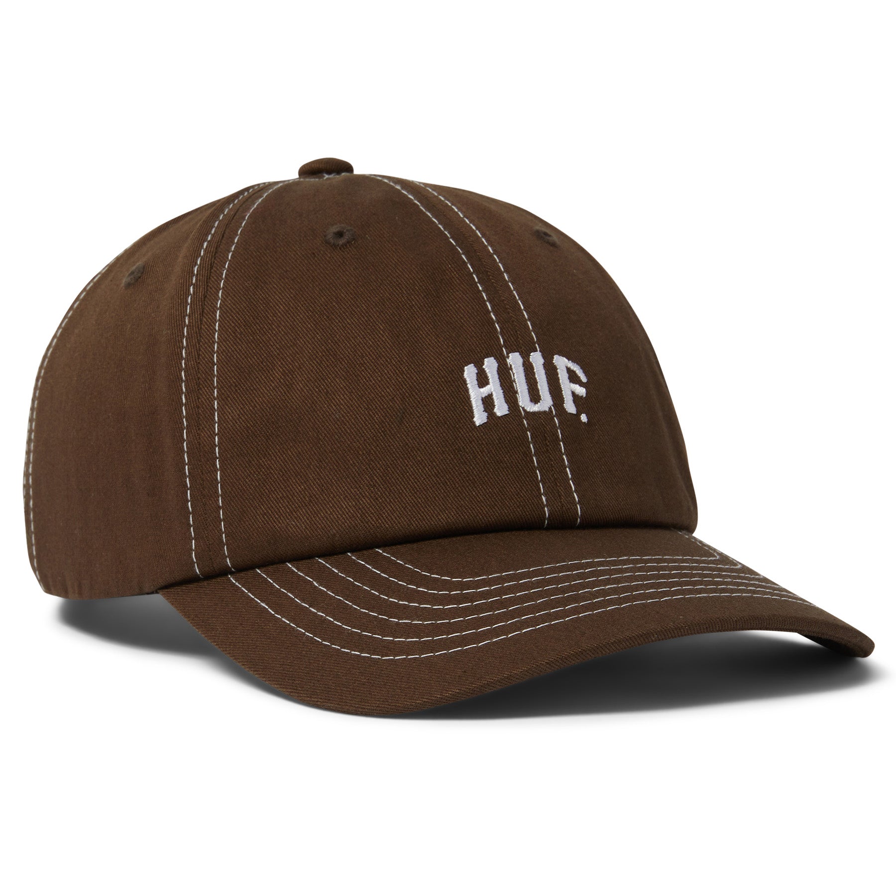 Huf Arch Logo 6 Panel Hat Bison - Orchard Skateshop