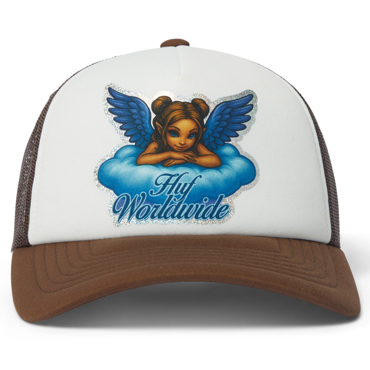 Huf Bliss Trucker Hat Brown
