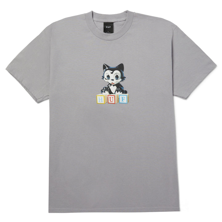 Huf Blocks Tee Lilac Chalk