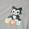 Huf Blocks Tee Lilac Chalk