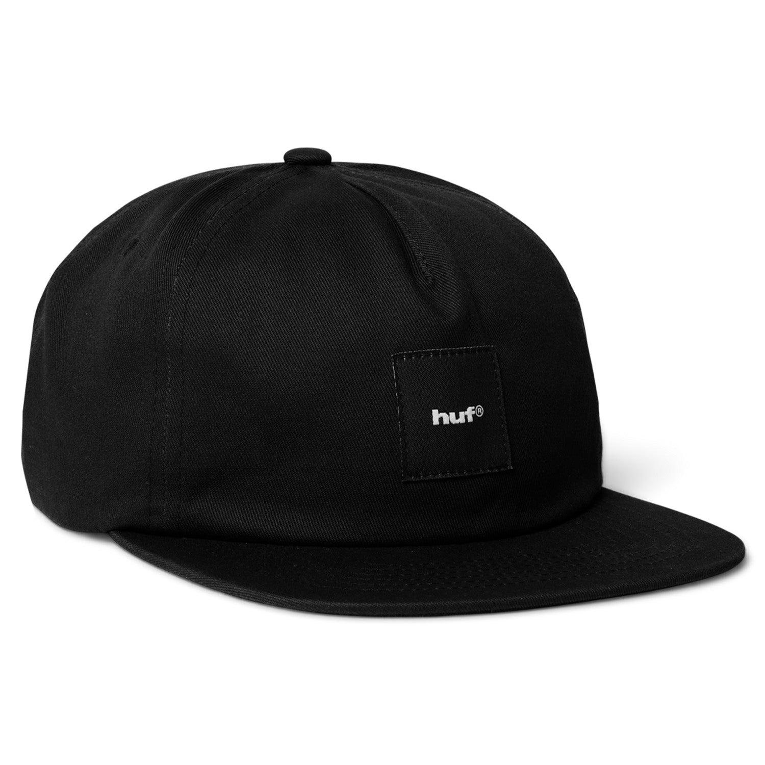 Huf Box Logo Hat Black/Black