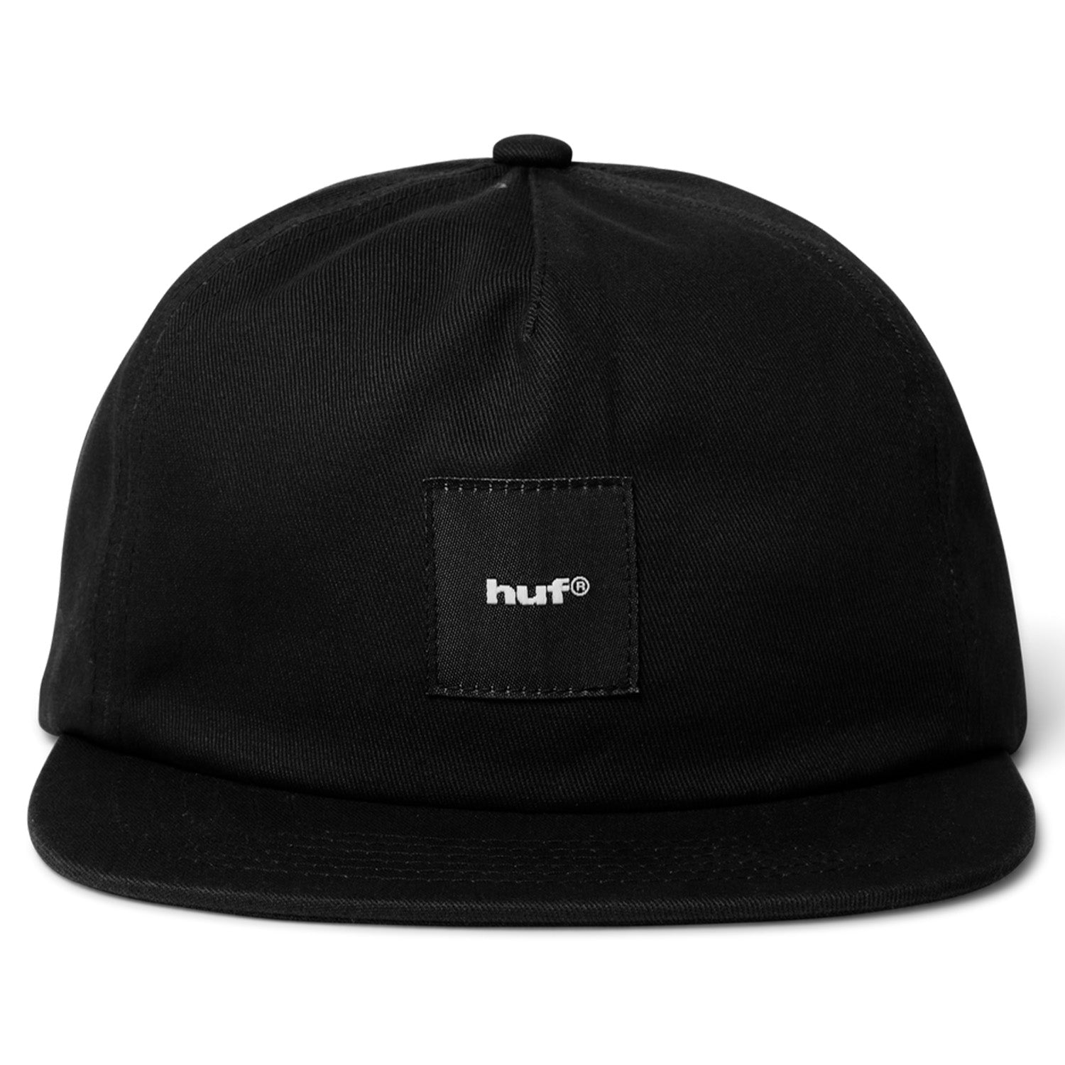 Huf Box Logo Hat Black/Black