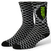 Huf Broken Fence Sock Black