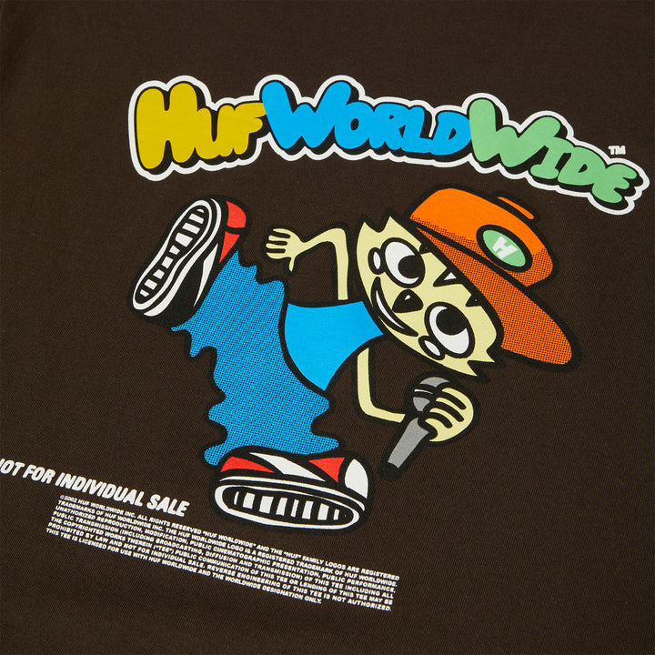 Huf Chop Block Kick Tee Bison