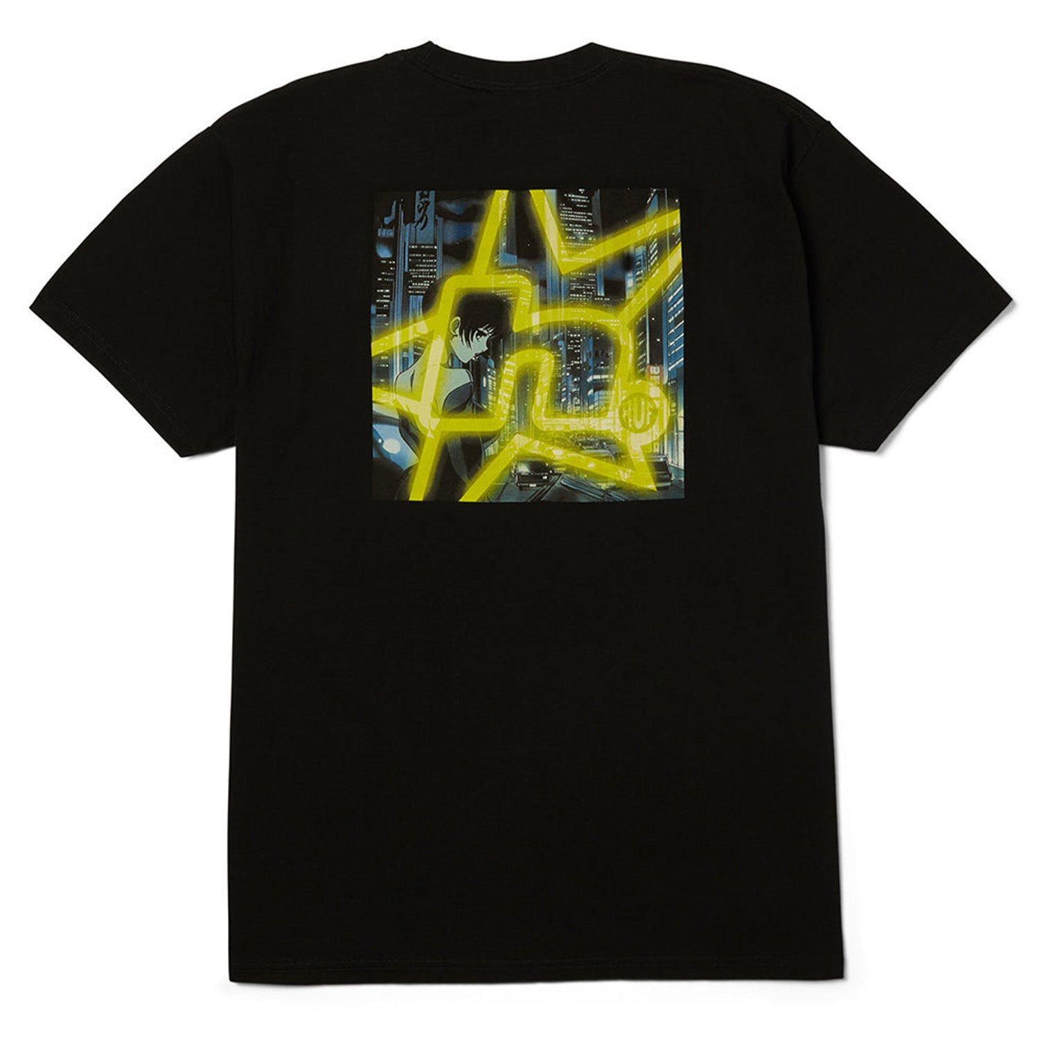 Huf Cyberpunk Tee Black