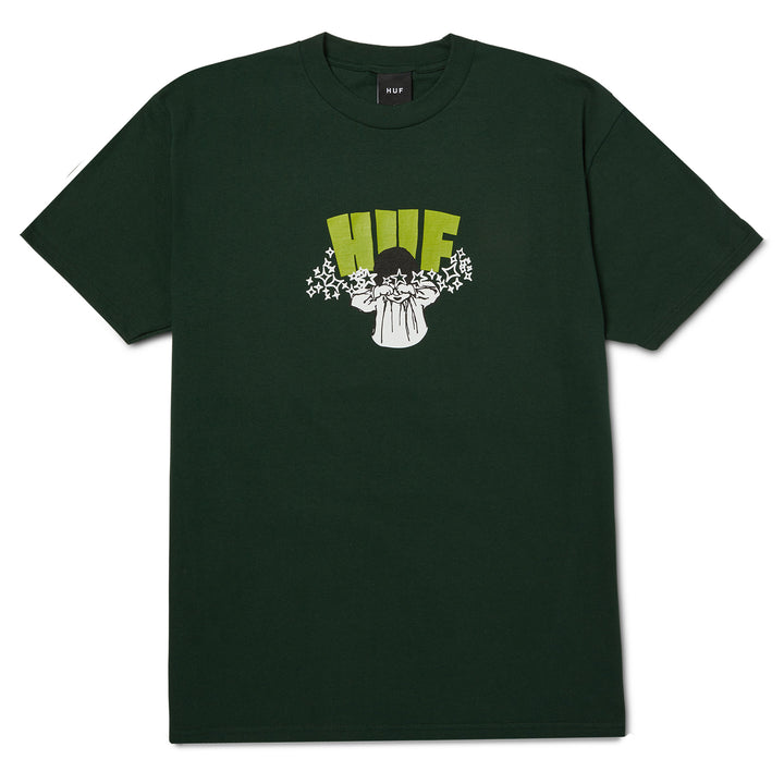 Huf Dazed Tee Forest Green