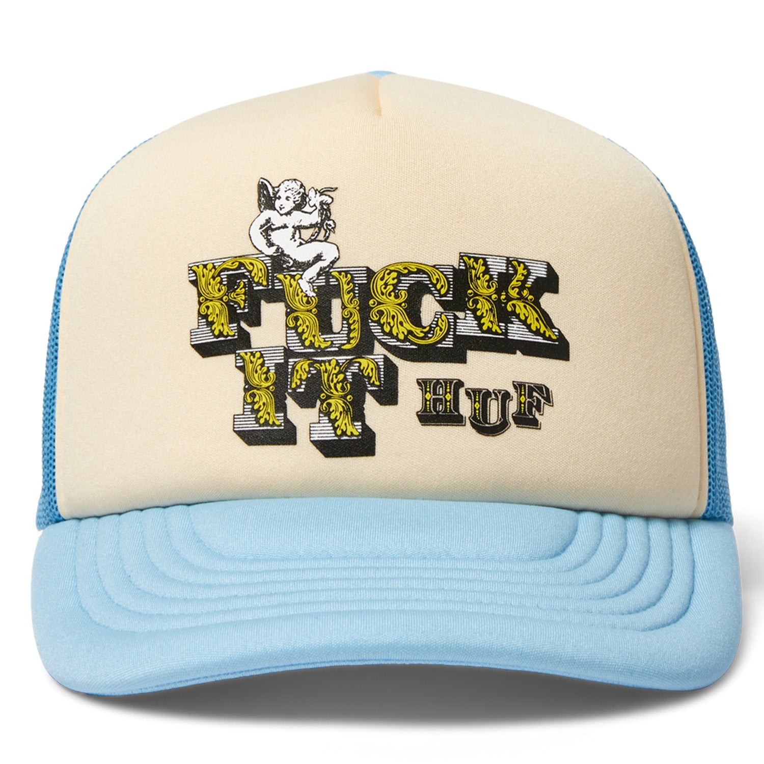 Huf Divine Trucker Hat Light Blue
