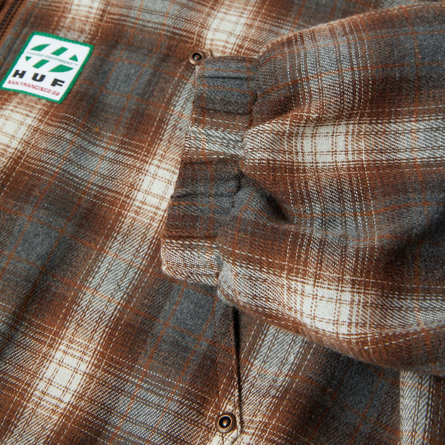 Huf Durango Work Jacket Dark Brown