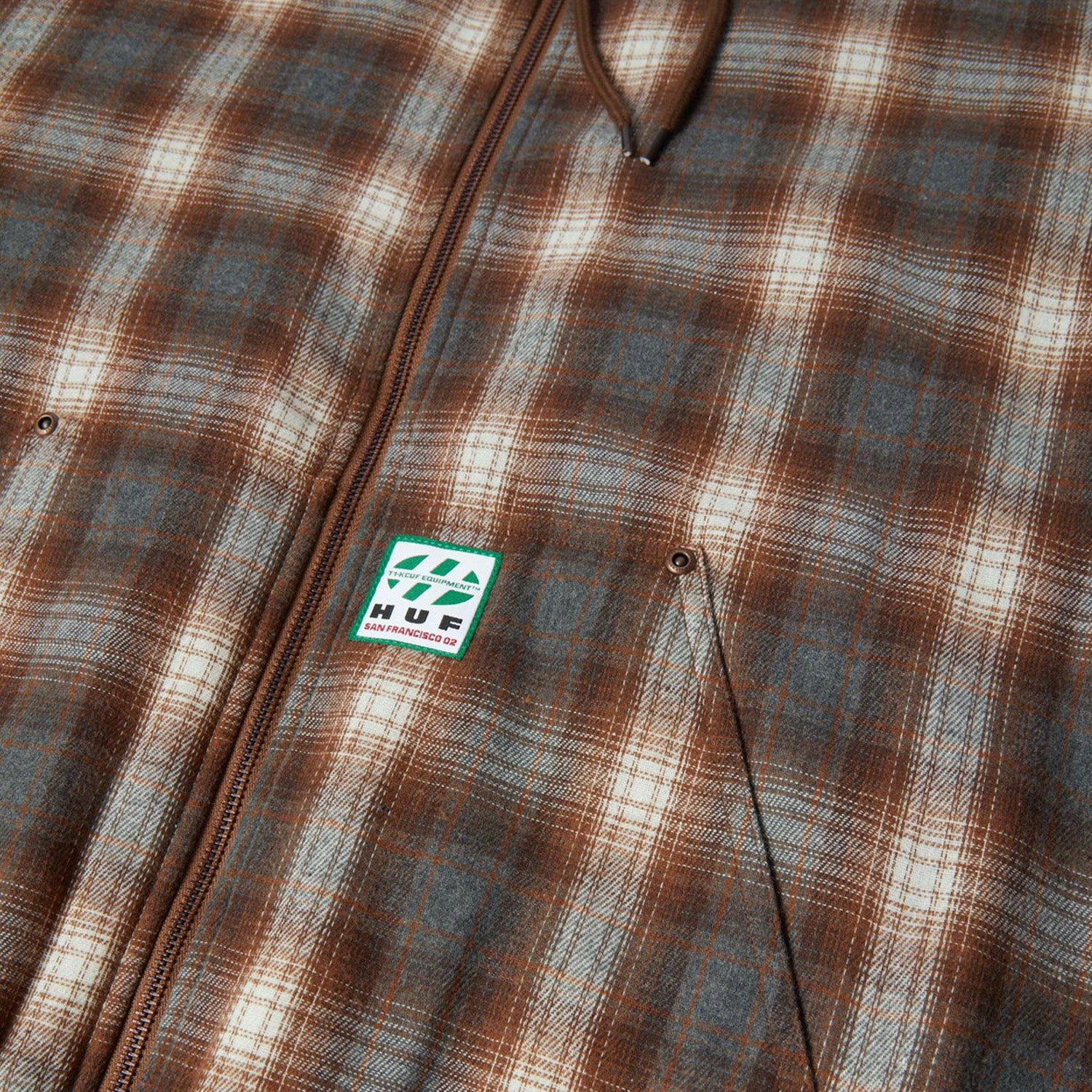 Huf Durango Work Jacket Dark Brown