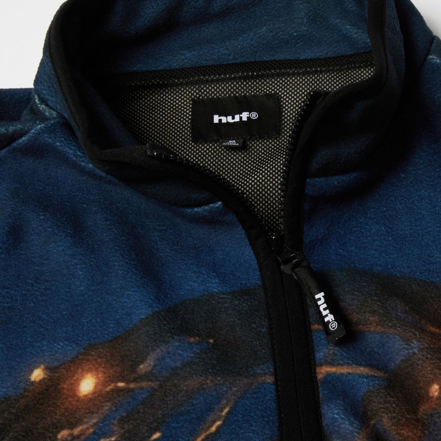 Huf Flushing Polar Fleece Jacket Multi