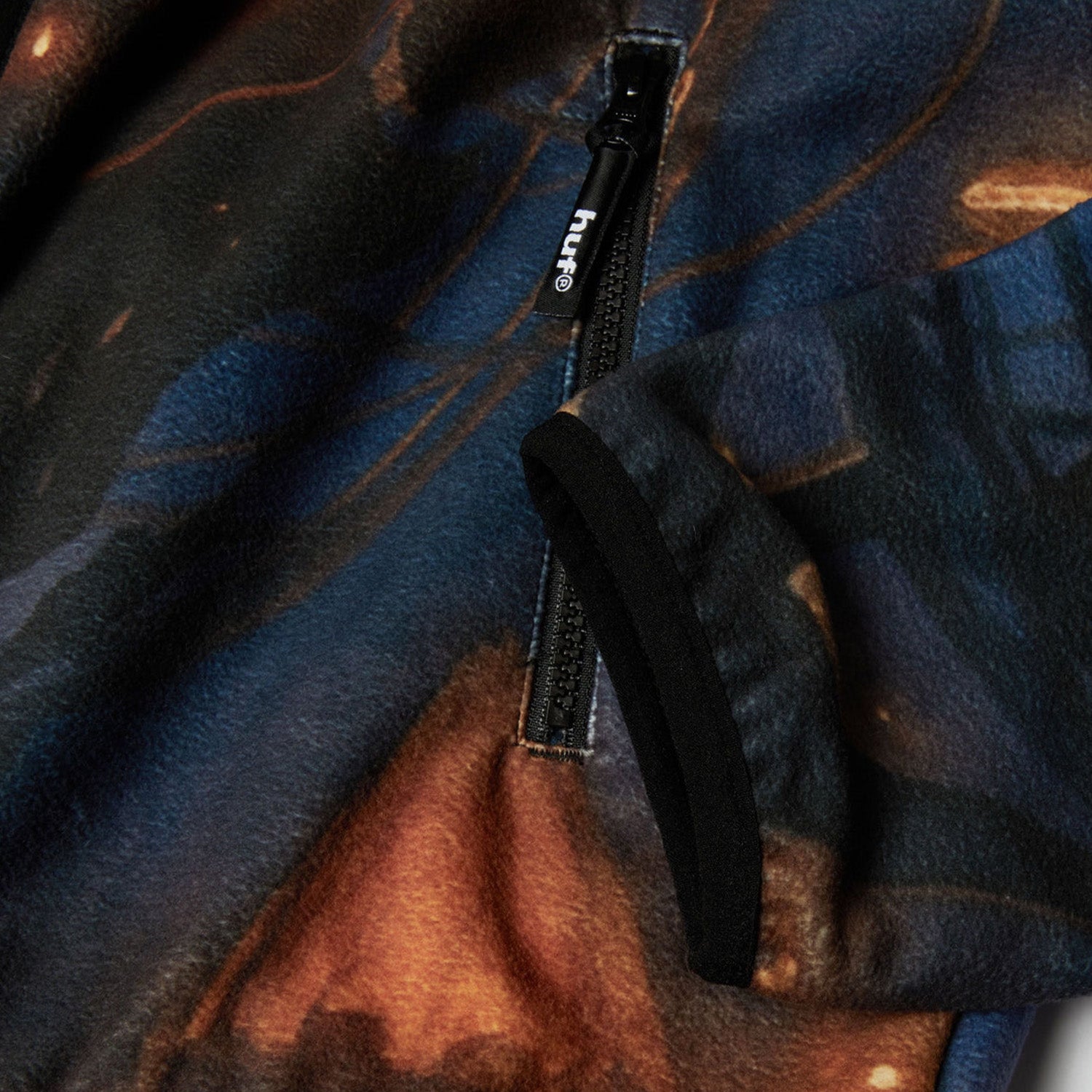Huf Flushing Polar Fleece Jacket Multi