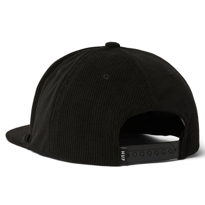 Huf Fuck It Lux Snapback Hat Black