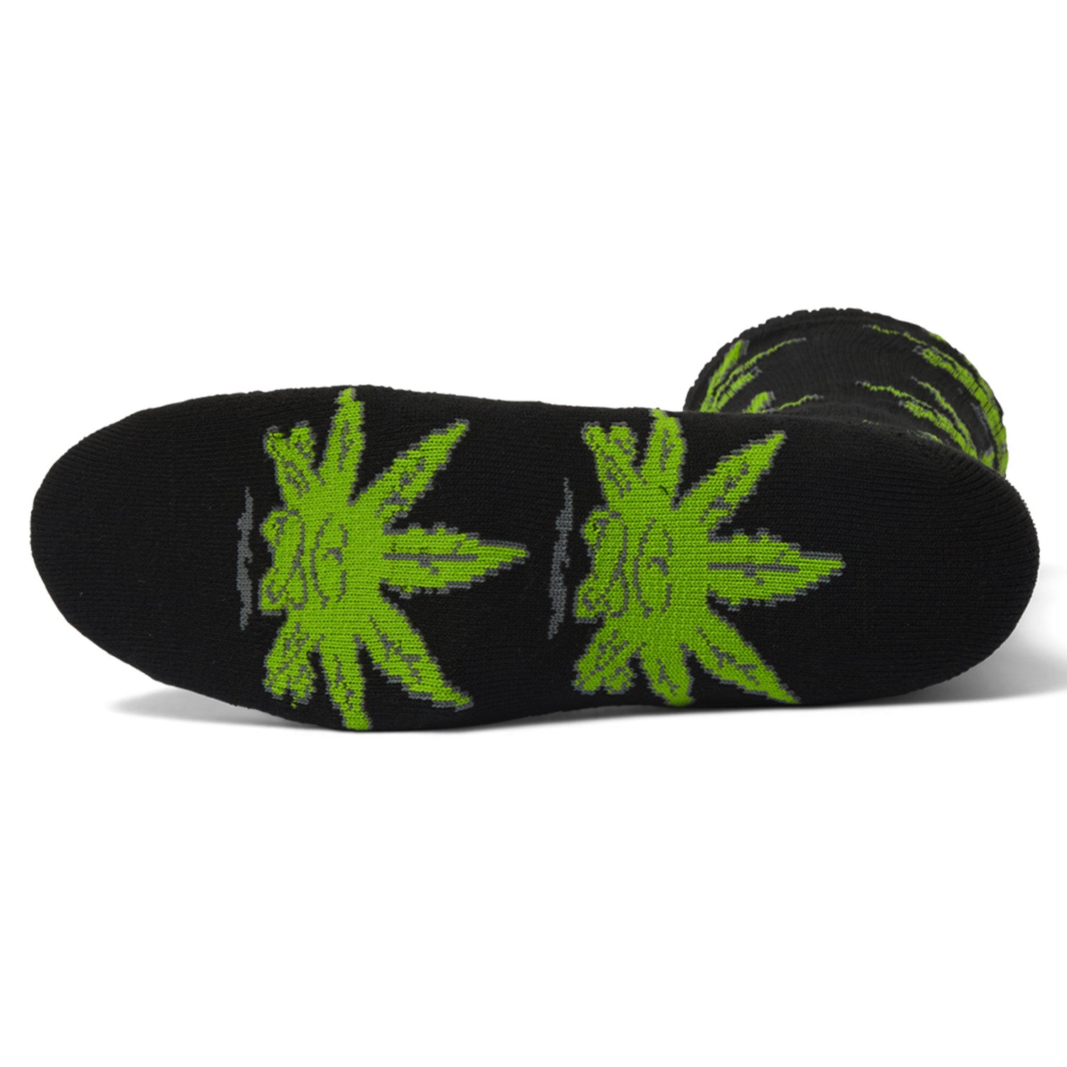 Huf Green Buddy Meditation Sock Black