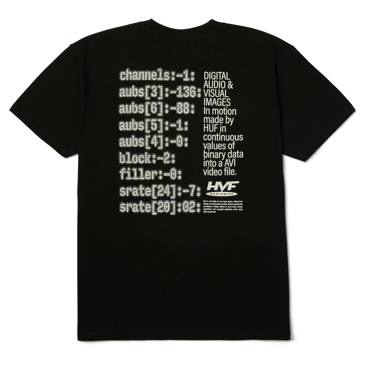 Huf H Cam Tee Black