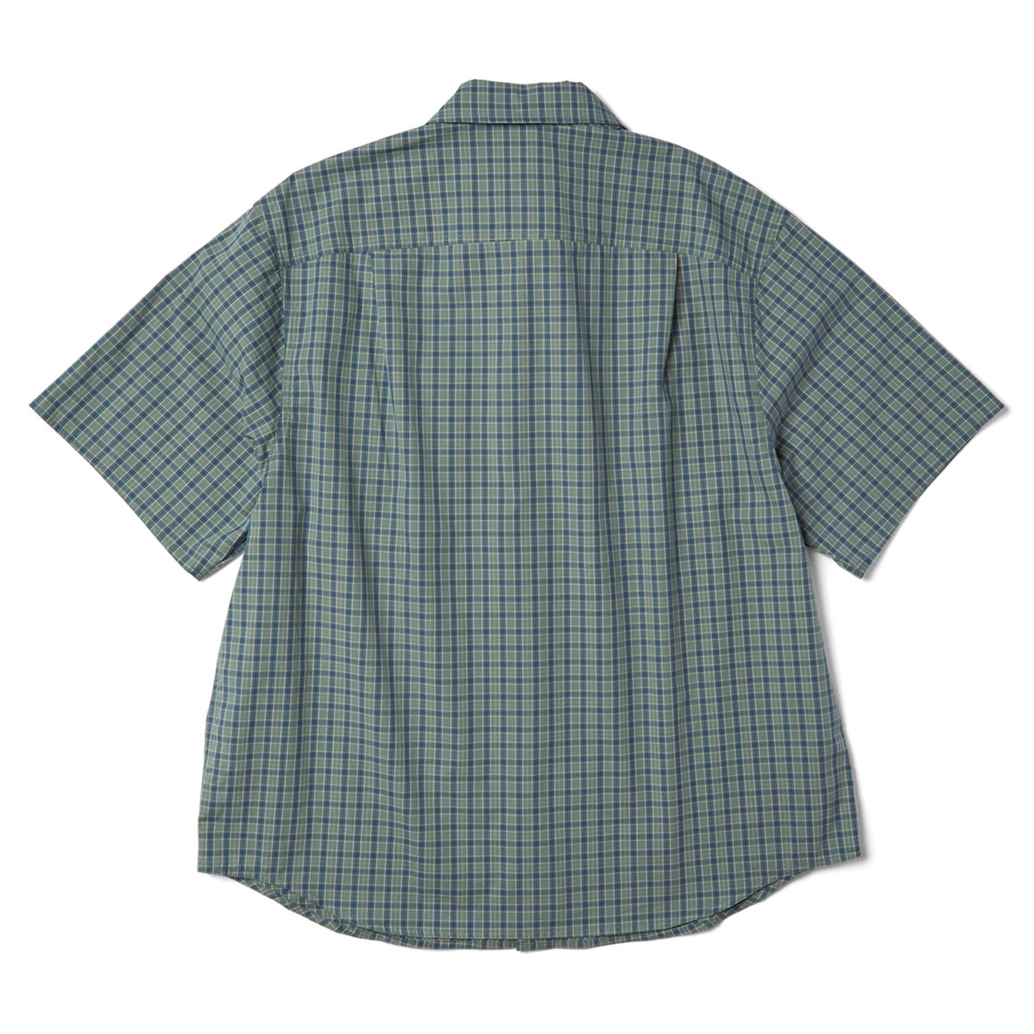 Huf H Star S/S Plaid Shirt Marine