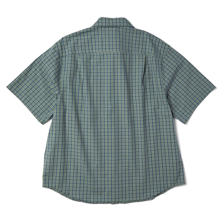 Huf H Star S/S Plaid Shirt Marine