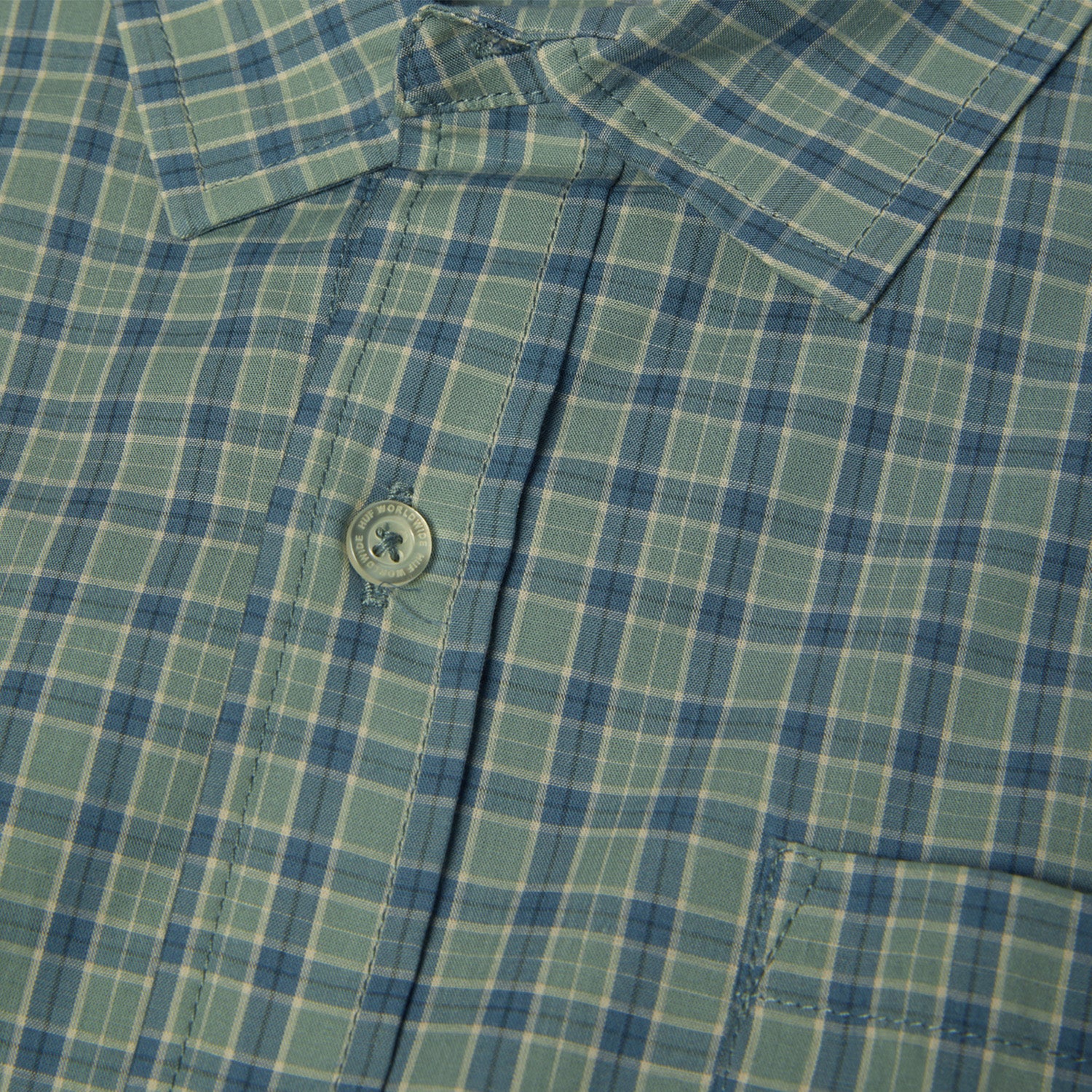 Huf H Star S/S Plaid Shirt Marine