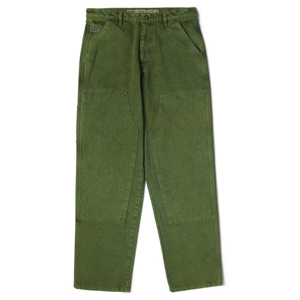 Huf Kinda Loose Double Knee Pant Mist Green - Orchard Skateshop