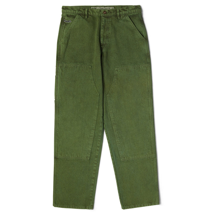 Huf Kinda Loose Double Knee Pant Mist Green
