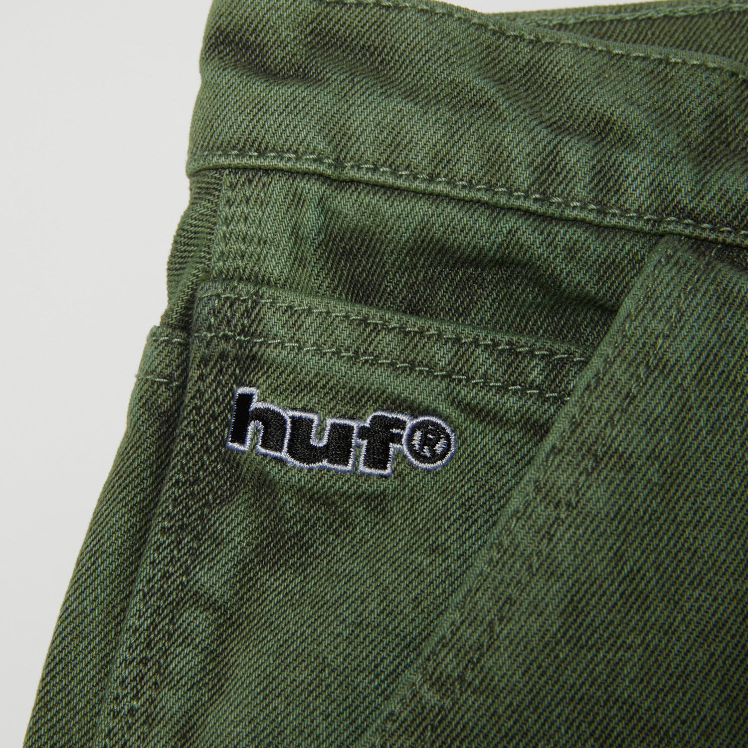 Huf Kinda Loose Double Knee Pant Mist Green